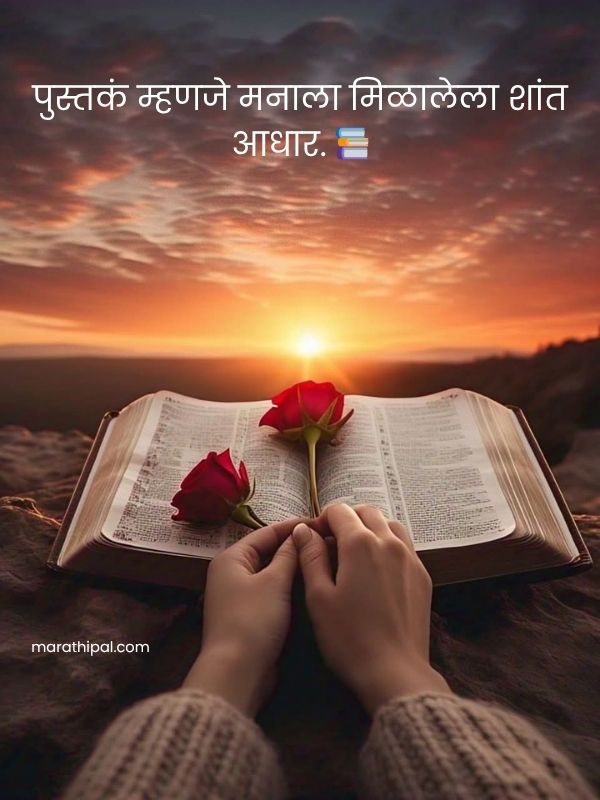 Quotes On Books In Marathi