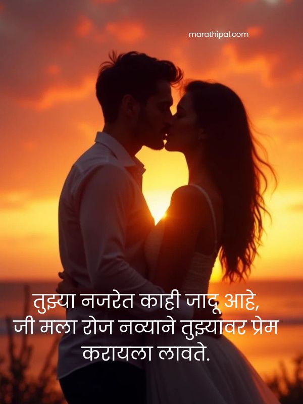 Romantic Shayari Marathi 2 Line