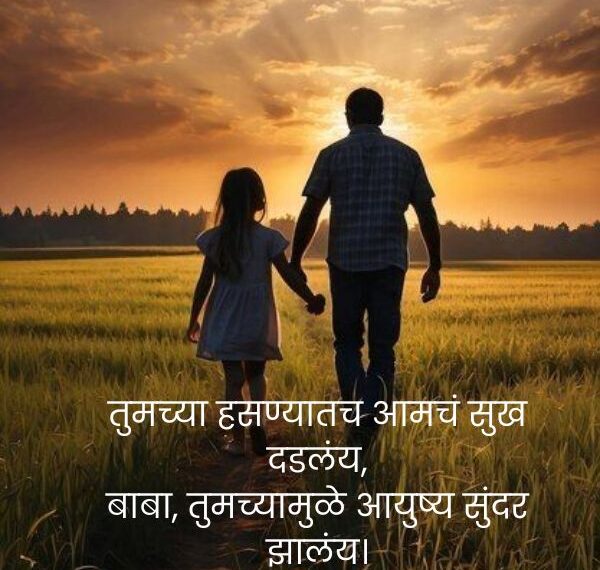 Papa Birthday Shayari Marathi